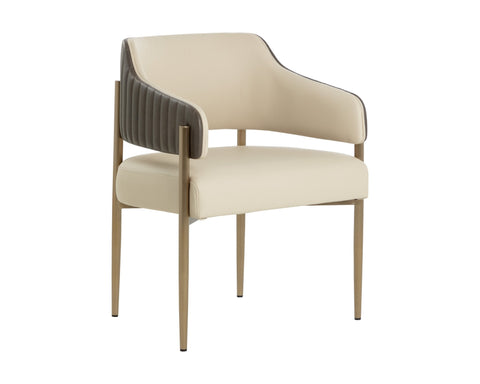 Dillon Timeless Minimalist Contemporary Dining Armchair