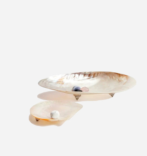 Footed Shell Tray