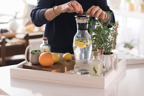 etúHOME Modern Rustic Gift Serving Tray