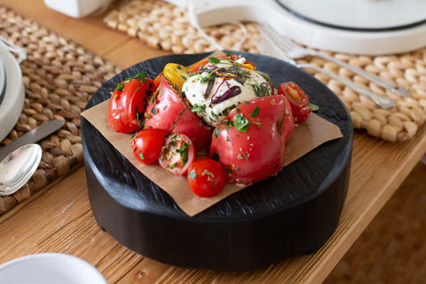 etúHOME Artful Traditionalist Natural Wood Cutting Board