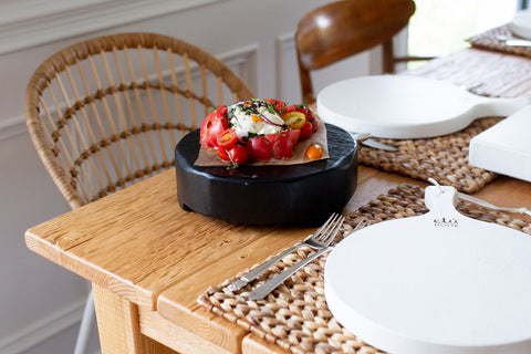 etúHOME Artful Traditionalist Natural Wood Cutting Board