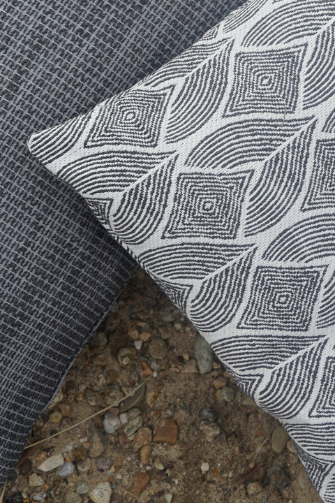 Anaya Outdoor Living and Garden Contemporary Lumbar Throw Pillow - 14 x 20 - 20 x 20 - 24 x 24