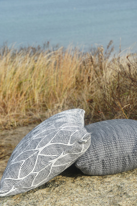 Anaya Outdoor Living and Garden Contemporary Lumbar Throw Pillow - 14 x 20 - 20 x 20 - 24 x 24