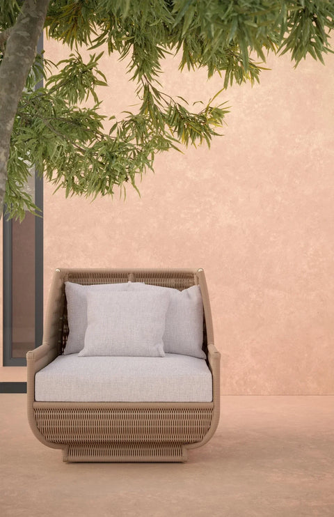 Outdoor Living & Garden Modern Club Lounge Chair