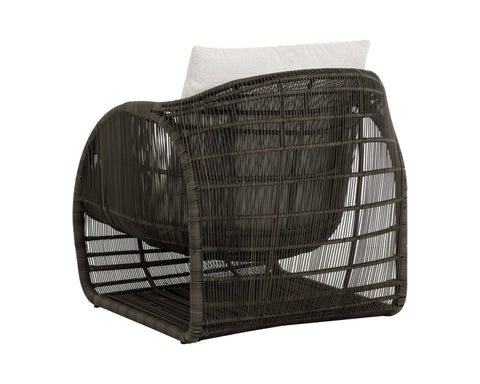 Modern Outdoor Living & Garden Barrel Lounge Chair