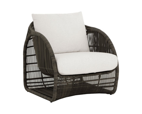 Modern Outdoor Living & Garden Barrel Lounge Chair