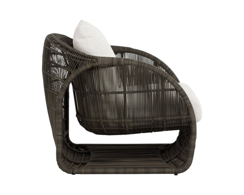 Modern Outdoor Living & Garden Barrel Lounge Chair