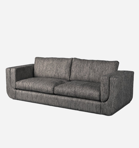 Dean Timeless Minimalist Contemporary Chunky Weave Standard Sofa