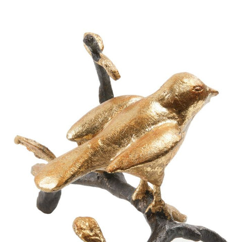 Decorating Essentials Contemporary Gold Leaf Novelty Statue