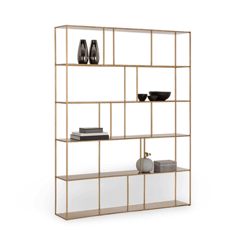 Eiffel Modern Etagere Bookcase