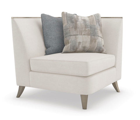 X Factor Modular Sectional Sofa with Armrests and Loose Cushions