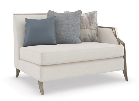 X Factor Contemporary L-Shape Loveseat Sofa