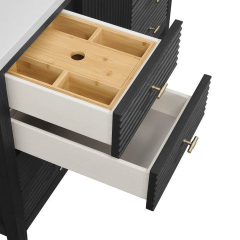 Myrrin Contemporary Freestanding Bathroom Vanity with Closed Storage