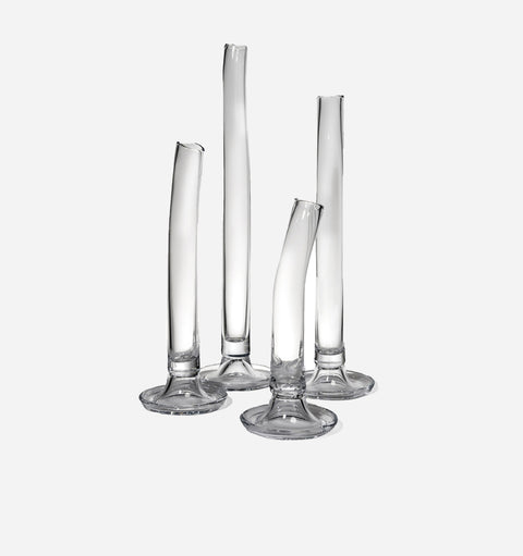 Decorating Essentials Contemporary Asymmetrical Footed Vase