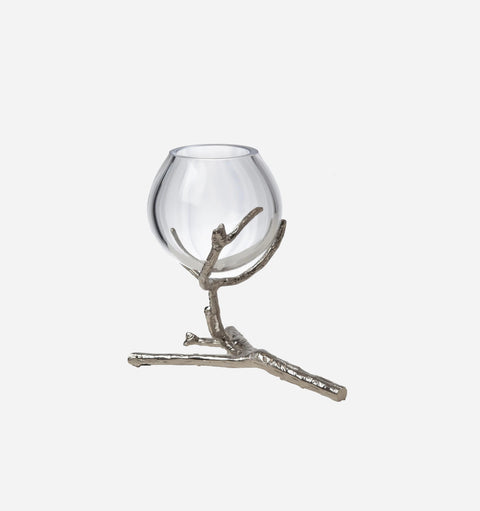 Decorating Essentials Organic Sphere Table Vase