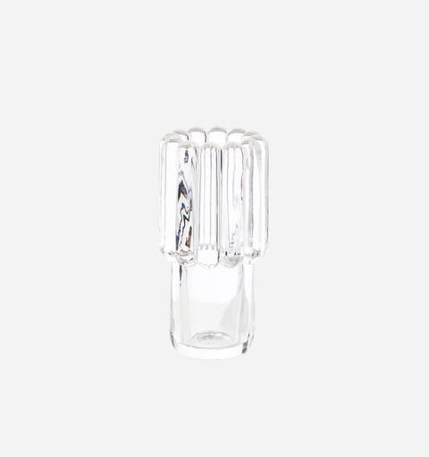 Decorating Essentials Modern Cylinder Glass Table Vase