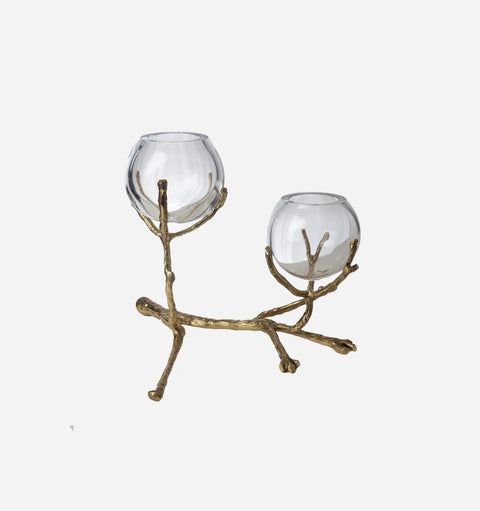 Decorating Essentials Modern Novelty Glass Table Vase