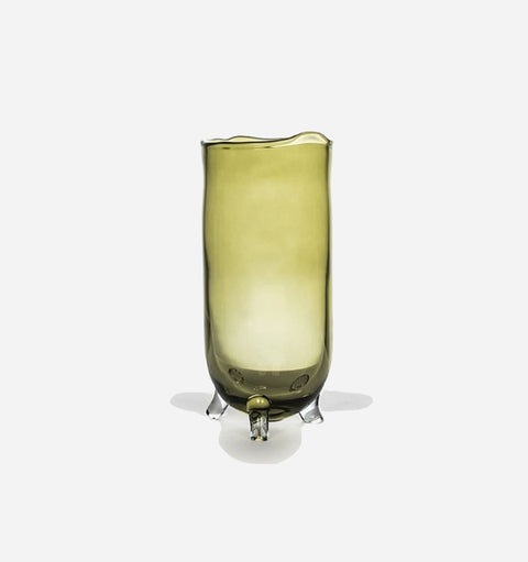 Medium Figaro Vase in Olive