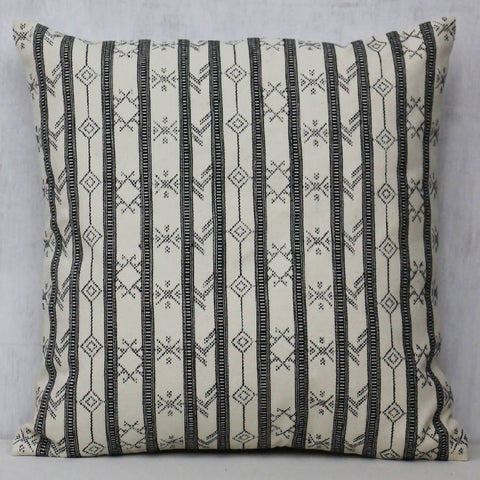 Global Eclecticist Bohemian Handwoven Embroidery Pillow Cover