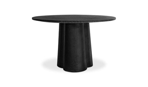 Timeless Minimalist Tulip Dining Table with Monolithic Drum Base