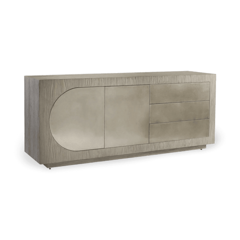 Trianon Buffet Cabinet in Brushed Wood for Modern Spaces