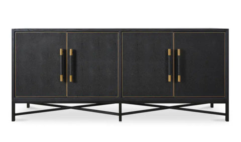 Timeless Minimalist Art Deco Antique Sideboard Cabinet