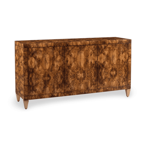 Modern Walnut Sideboard Cabinet