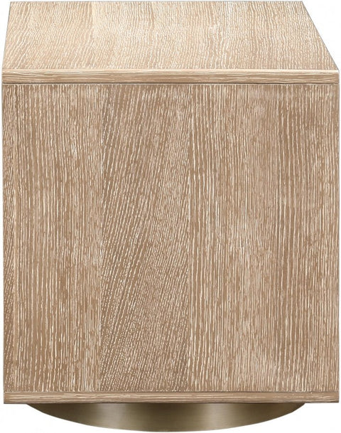 Meridian Furniture Inc. Wade Timeless Minimalist Modern Nightstand - 26 W