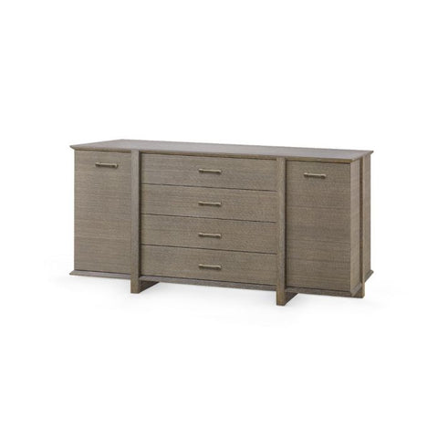 Watson Contemporary Accent Cabinet with Bronze Pulls