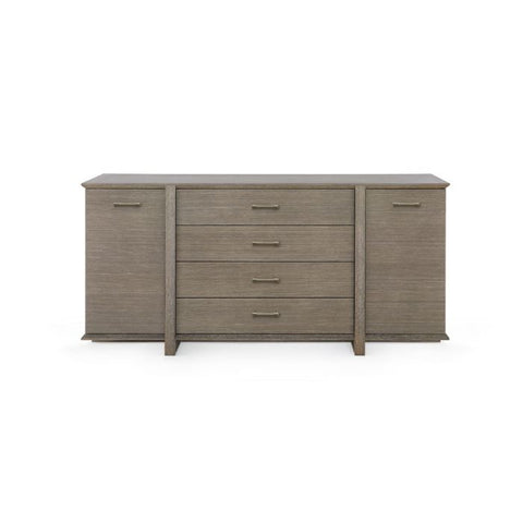 Watson Contemporary Accent Cabinet with Bronze Pulls