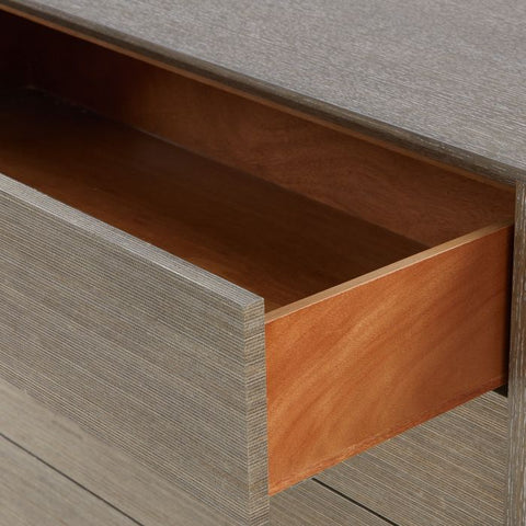 Watson Contemporary Accent Cabinet with Bronze Pulls