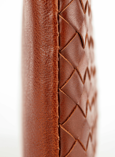 Artful Traditionalist Handmade Braided Basket Weave Crossbody