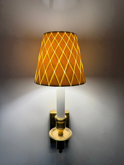 Woven Paper Chandelier Lamp Shade - Available in Two Sizes