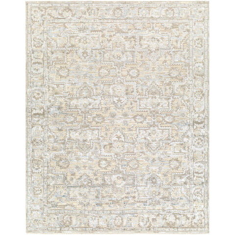 Artful Traditionalist Hand Knotted Wool Area Rug - 8' x 10'