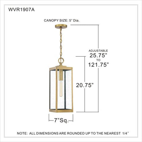 Westover Ambient Lantern with Beveled Finish Post Light