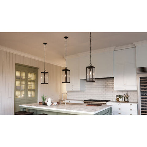 Westover Ambient Lantern with Beveled Finish Post Light