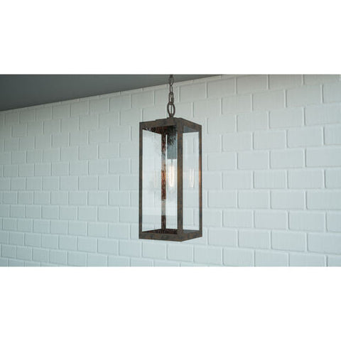 Westover Ambient Lantern with Beveled Finish Post Light