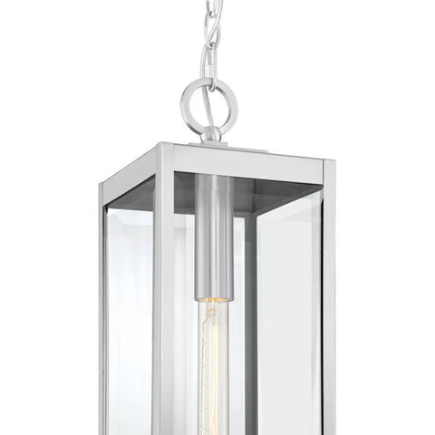 Westover Ambient Lantern with Beveled Finish Post Light