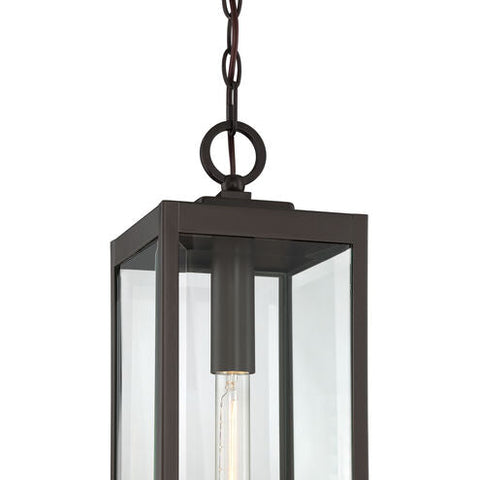 Westover Ambient Lantern with Beveled Finish Post Light