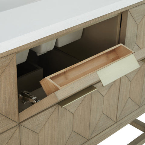 James Martin Furniture Emmeline Modern Freestanding Bathroom Vanity