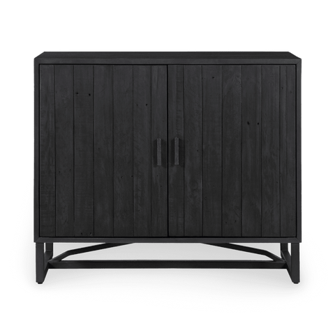 Accent Cabinet with Pull Handles Solid Cabinet