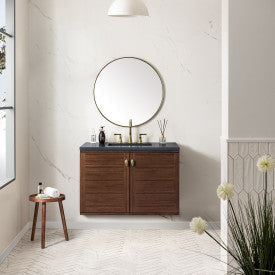 Amberly Mid Century Freestanding Bathroom Vanity