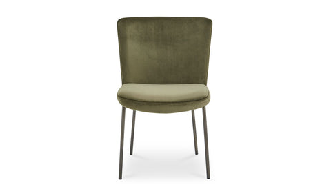 Timeless Minimalist Armless Upholstered Dining Side Chair