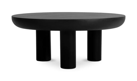 Rocca Monolithic Round Concrete Coffee Table