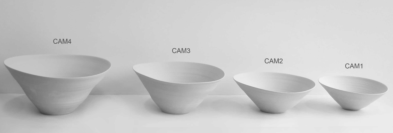 Medium Campanella Bowl, Shaded Water